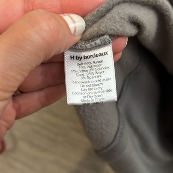 Asymmetric zip fleece jacket - Picture 6 of 6